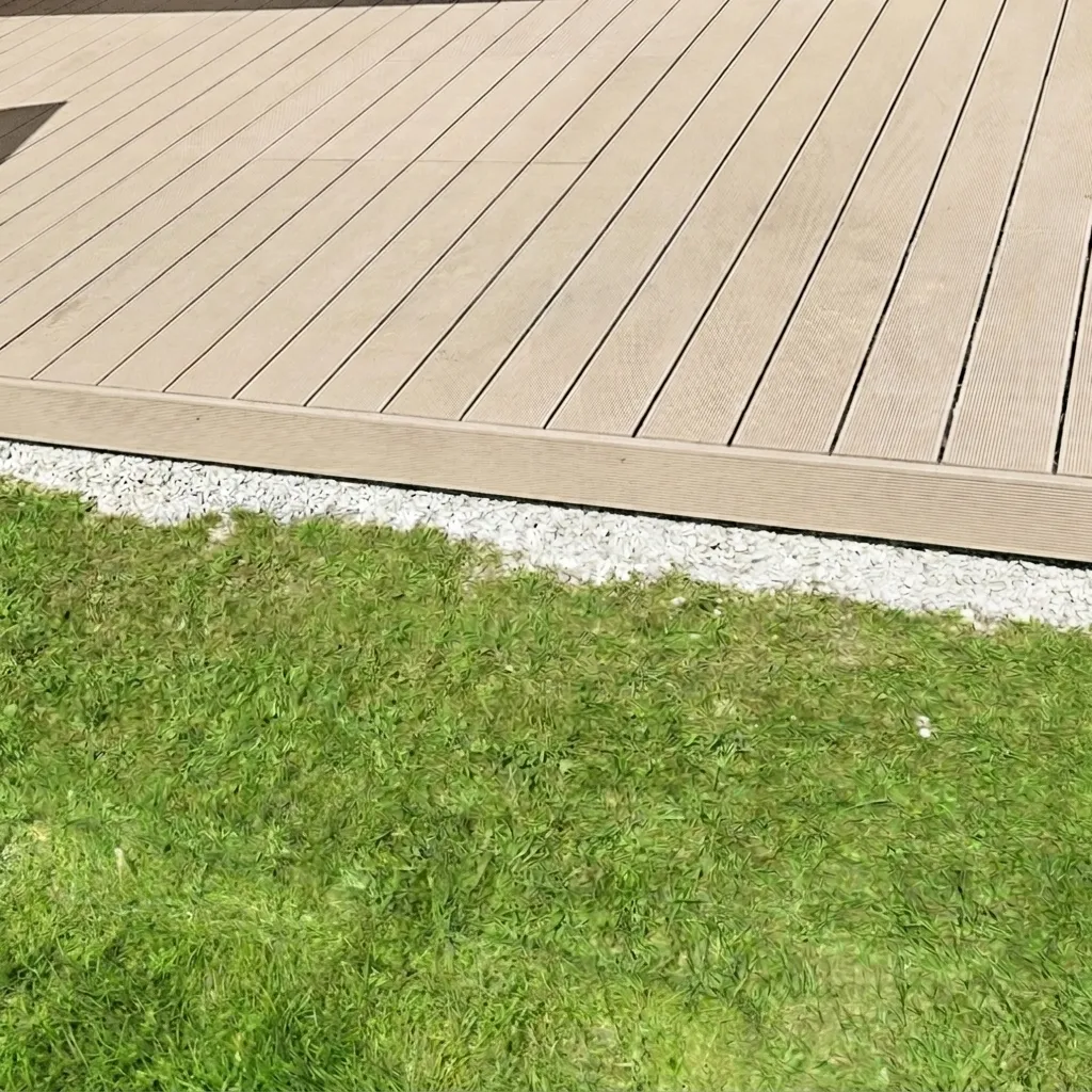 Terrasse mit Verblendung