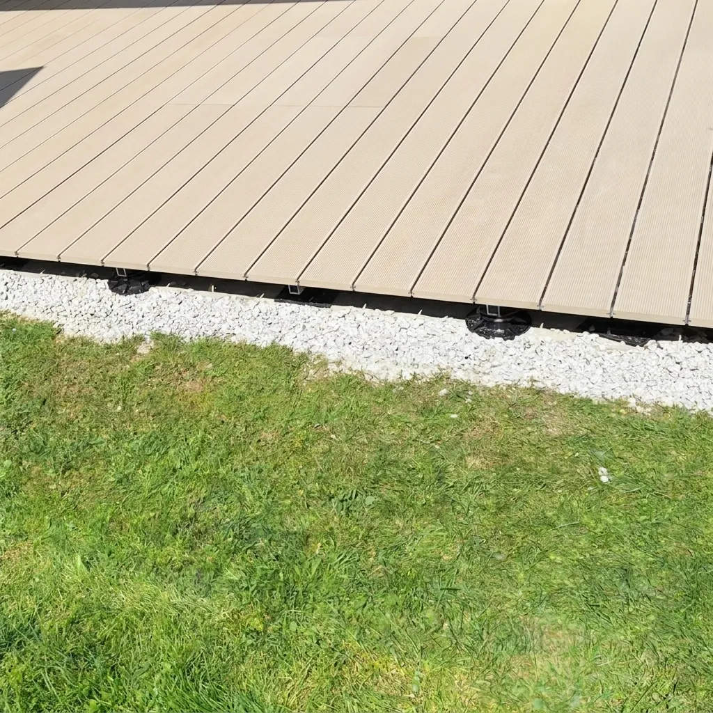 Terrasse ohne Verblendung