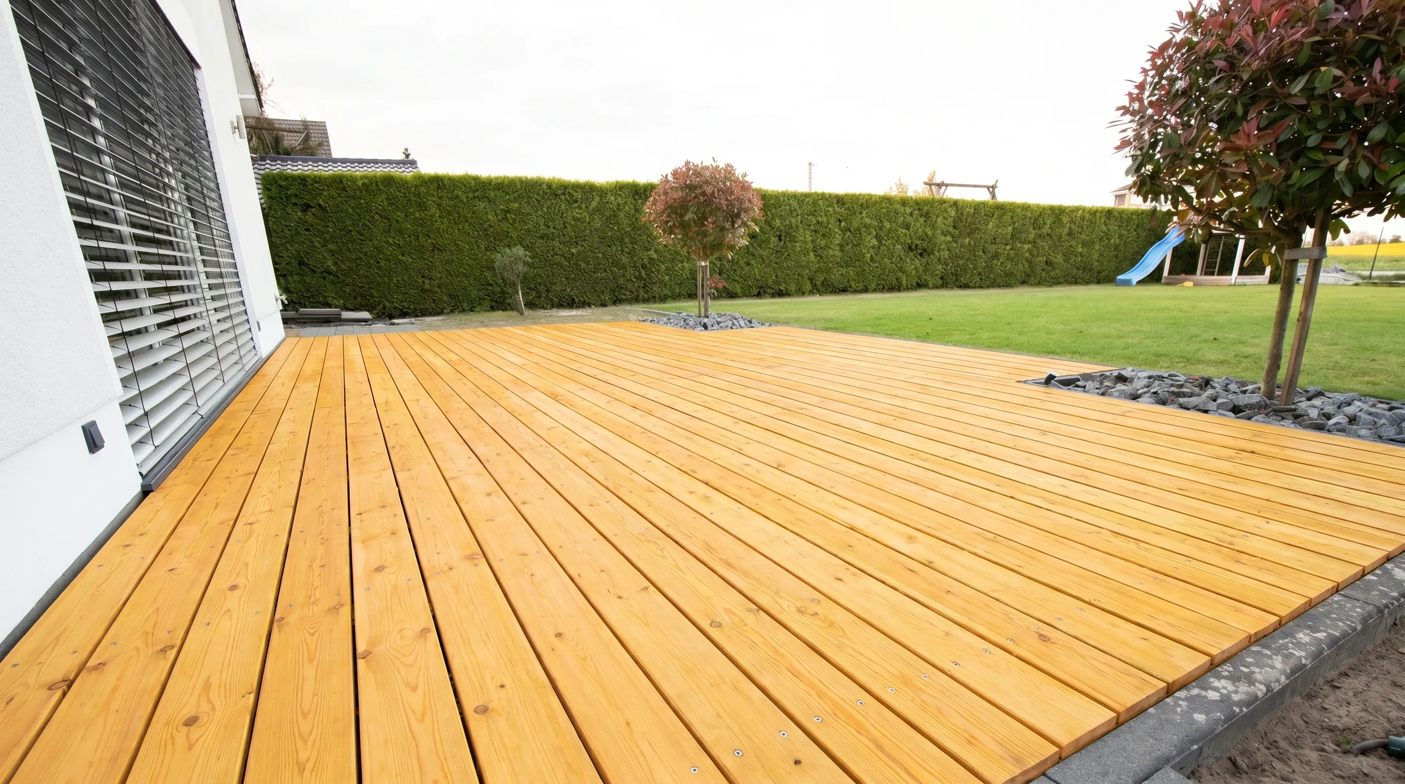 Terrasse mit Lärche